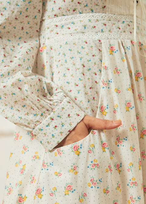 GUNNE SAX för ModCloth Rosa snörningsklänning