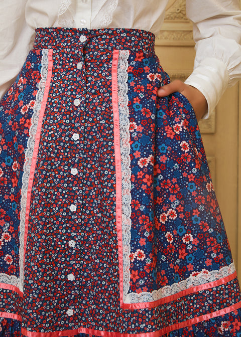 GUNNE SAX för ModCloths Isabella Midikjol