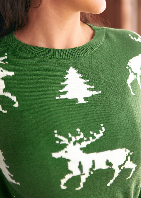 Enchanted Eve Båtkragetröja