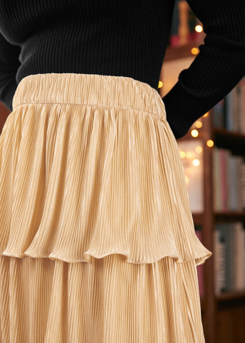 Vintage Tales Layered Midi Kjol