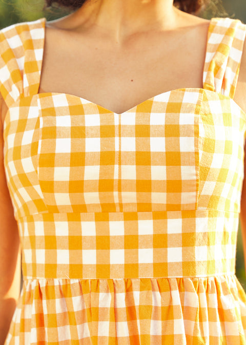 Dance Beneath the Sunrays Sagolik Midiklänning