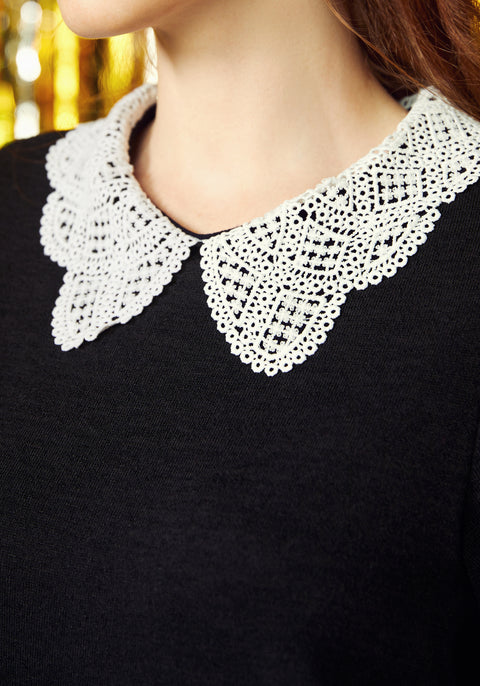 Diner Delight Topp med Peter Pan-krage