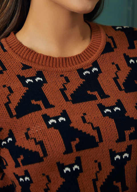 Notes of Nostalgia Crewneck-tröja