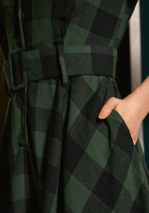 Rustik elegans avslappnad klänning