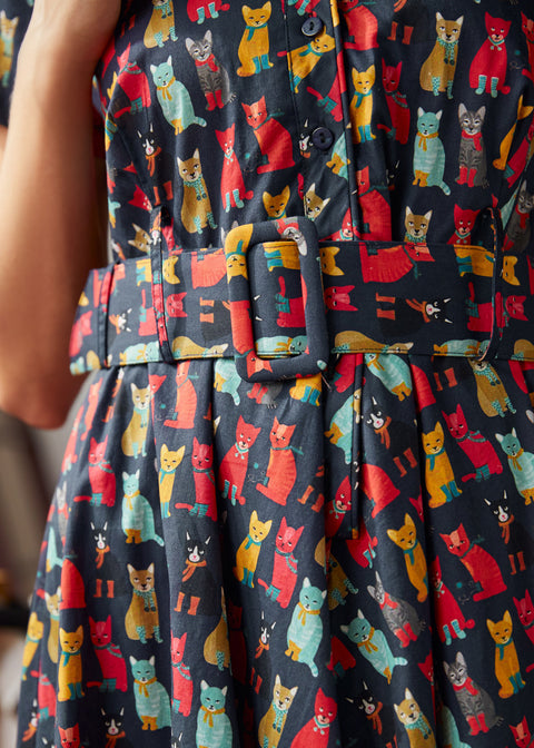 Rustik elegans avslappnad klänning