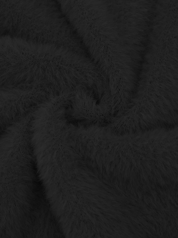 Plüsch-Spinne-Jacquard-Pullover für Herren