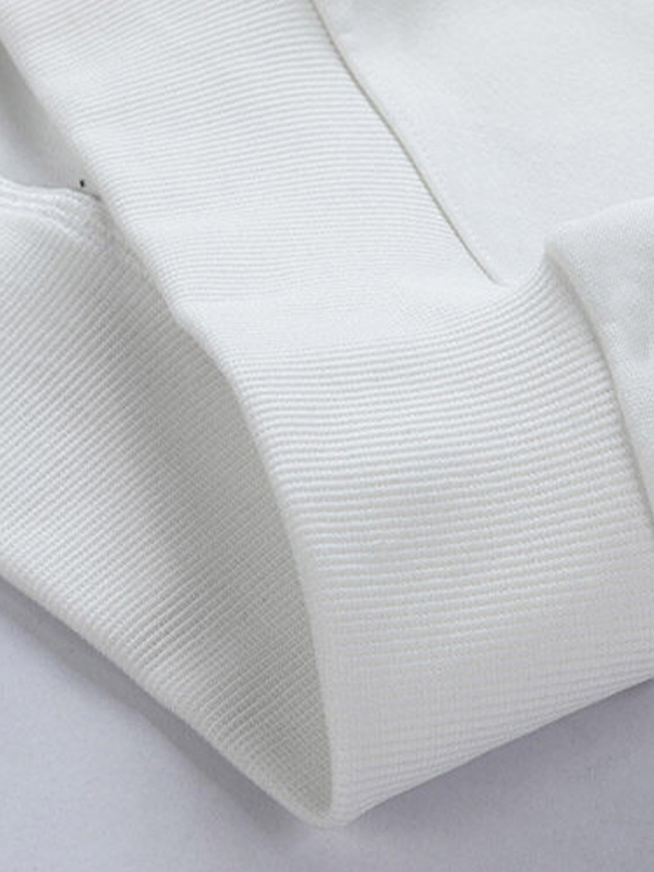 Kontrastfarbenes Herren-Sweatshirt mit Reverskragen und halbem Reißverschluss