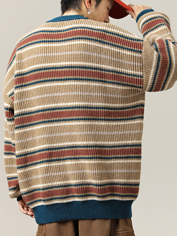 Weicher und wachsartiger Pullover im Lazy Style