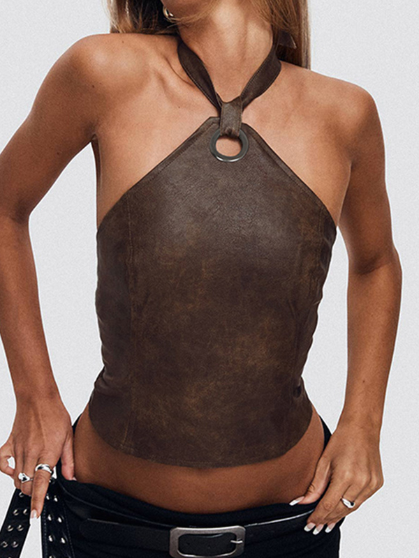 Sexy Neckholder-Weste von American Hottie