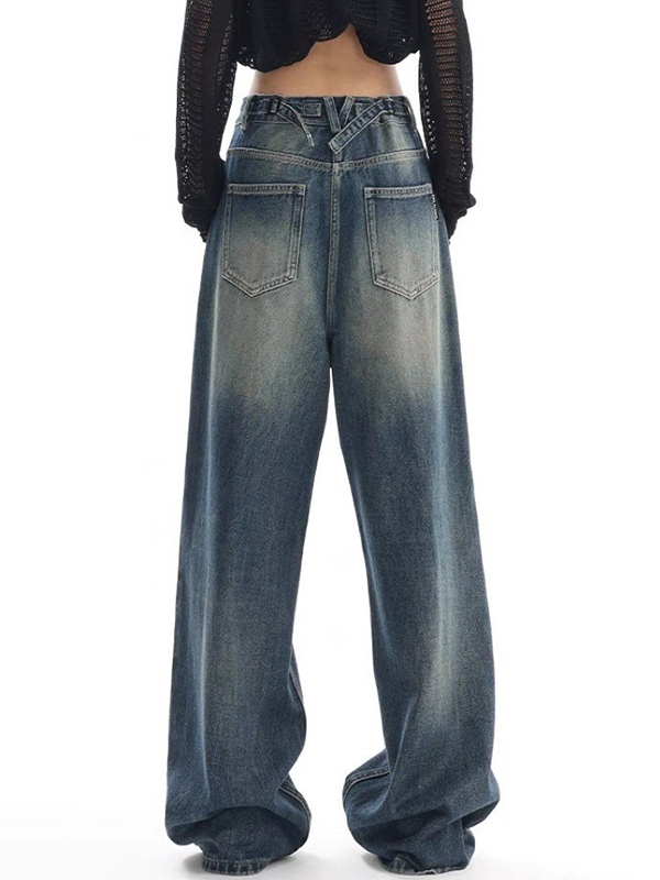 Verwaschene Boyfriendjeans von American Vintage