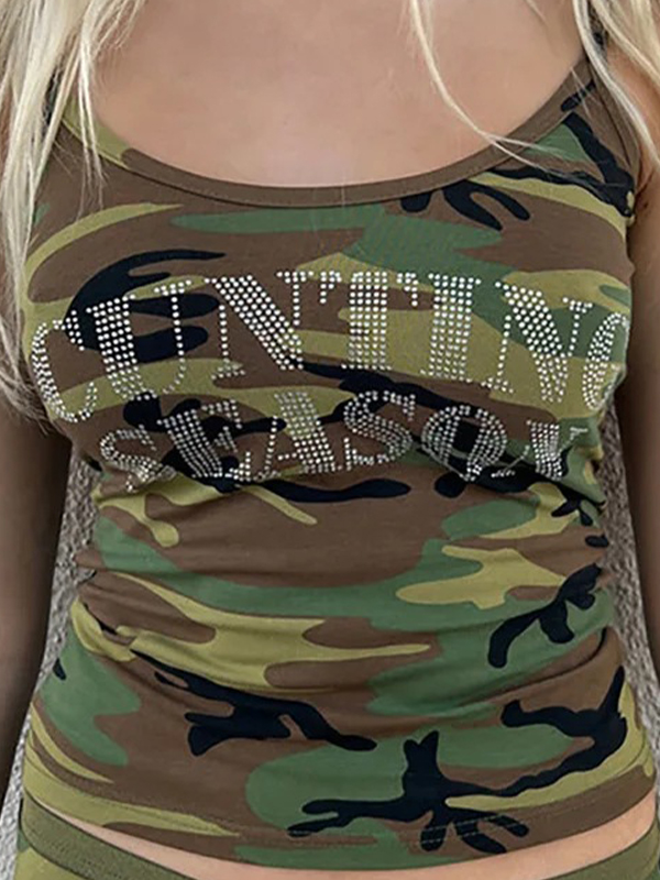 Camisole-Oberteil „American Retro“