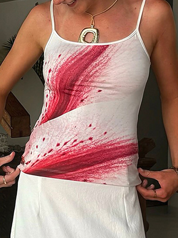 Clashing – Tanktop mit sexy Print