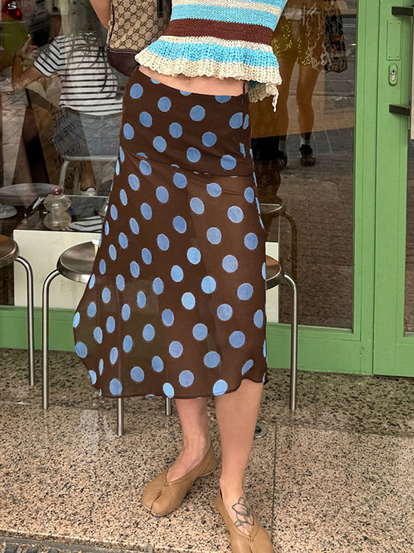 Kontrastfarben für Urlaubsstimmung Maxirock