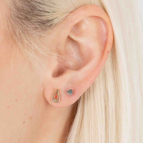 Små hummerörhängen