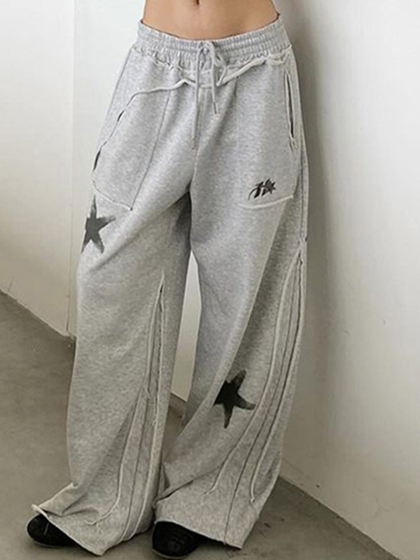 Jogginghose mit Sternen-Print