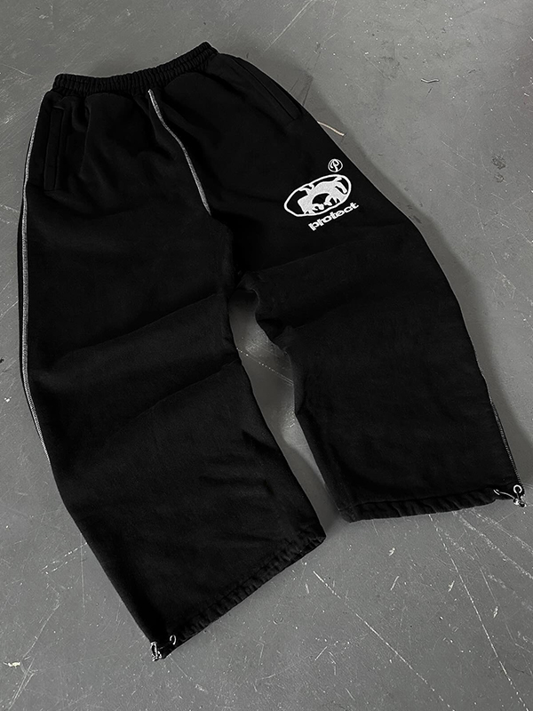 Jogginghose mit Vintage-Print