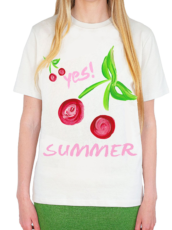 Übergroßes Kurzarm-T-Shirt