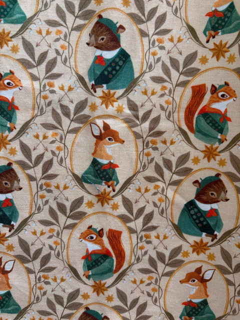 Retro Fit&Flare Klänning Woodland Scout