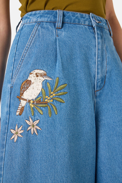 Kooka&Wattle Denim Culotte