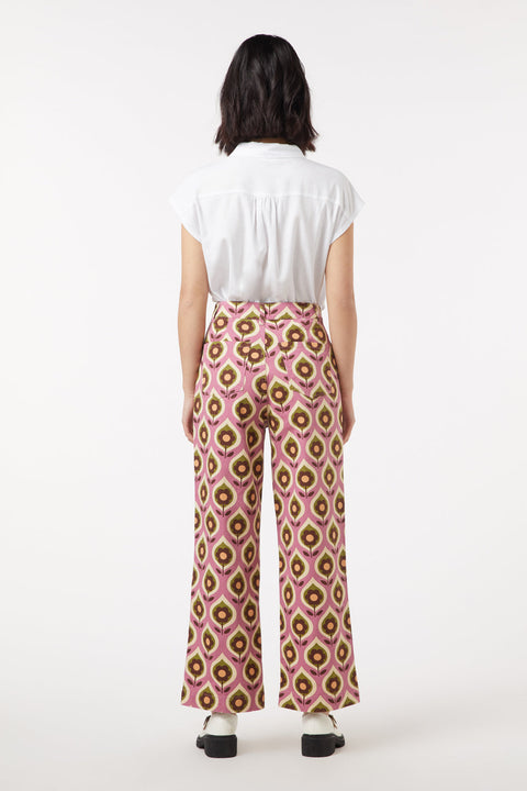 Mary Jane-jeans med hög midja