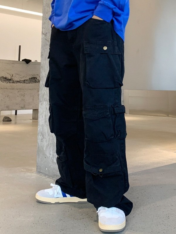 Lose Cargohose mit mehreren Taschen für Herren
