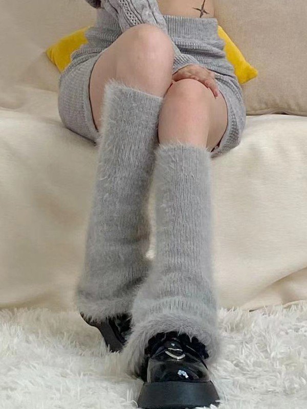 Ankle Flare Fuzzy Beinwärmer