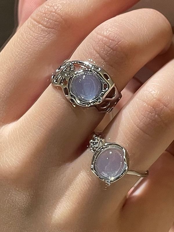 Vintage Faux Gem Decor Ring