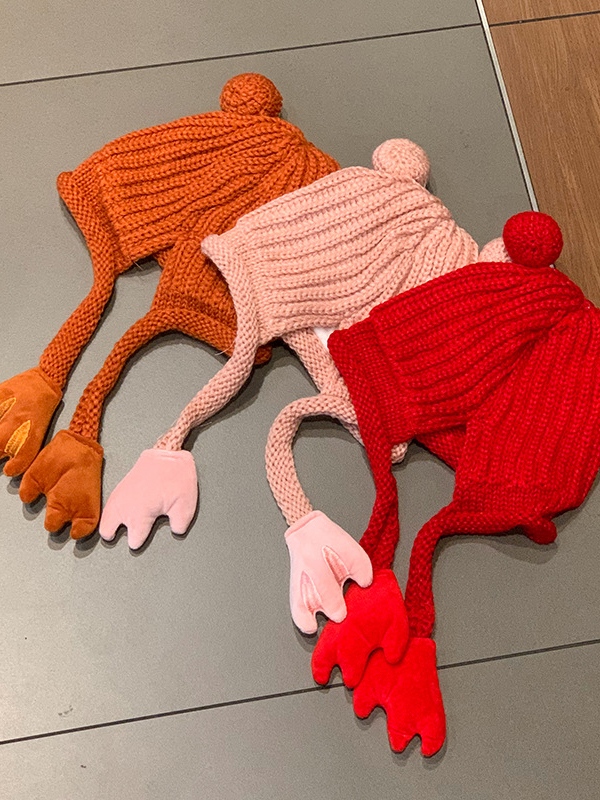 Frosch-Cartoon-Mütze