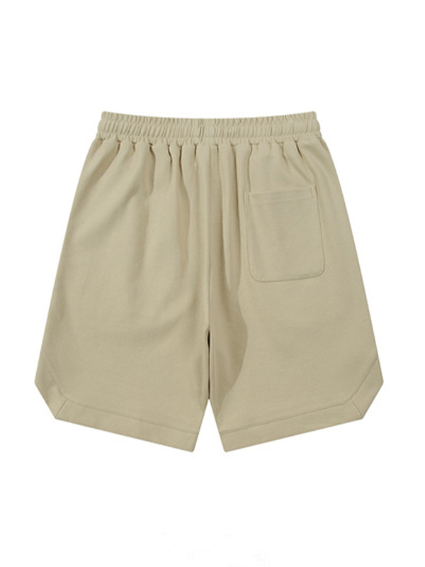 Schlichte, lässige Shorts mit weitem Bein für Herren